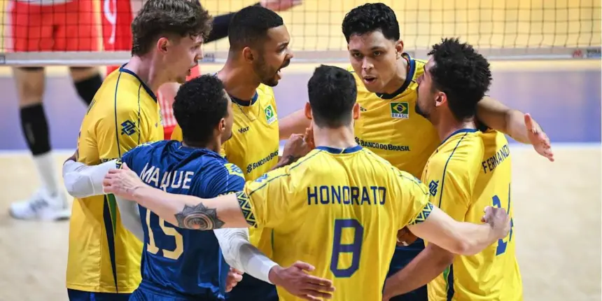 Brasil vira sobre anfitriã China e avança à semi da Liga das Nações Brasil vira sobre anfitriã China e avança à semi da Liga das Nações