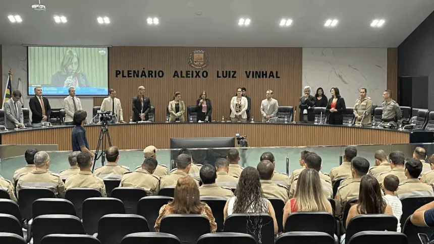 Câmara de Goianésia realiza sessão especial em homenagem ao Dia Nacional do Bombeiro Câmara de Goianésia realiza sessão especial em homenagem ao Dia Nacional do Bombeiro