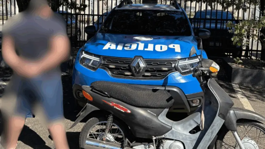 Homem é preso em Goianésia com motocicleta adulterada durante abordagem na Lagoa Princesa do Vale Homem é preso em Goianésia com motocicleta adulterada durante abordagem na Lagoa Princesa do Vale