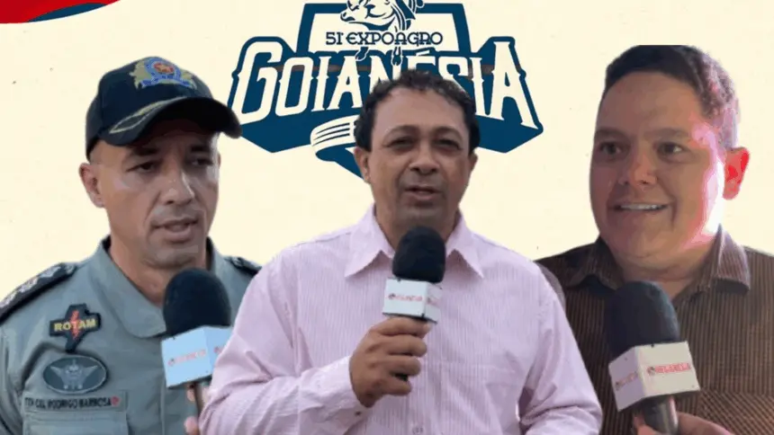TV Meganésia debate segurança e programação da Pecuária de Goianésia nesta quinta TV Meganésia debate segurança e programação da Pecuária de Goianésia nesta quinta