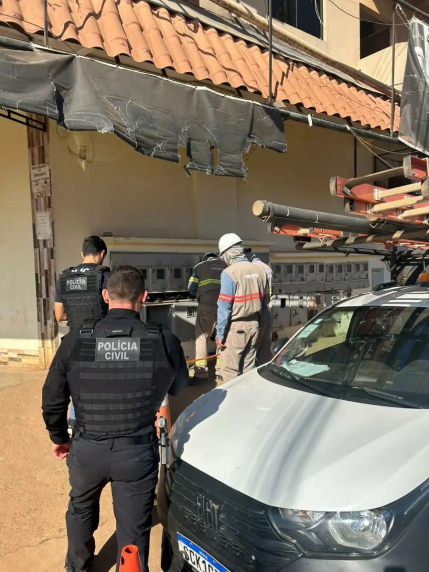 PCGO prende em flagrante dono de padaria por furto de energia elétrica, em Cidade Ocidental – Policia Civil do Estado de Goiás