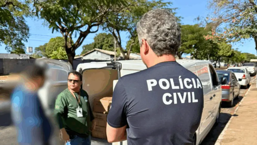 PCGO, Agrodefesa e Vigilância Sanitária apreendem mais 2 toneladas de produtos armazenados e manipulados de maneira irregular PCGO, Agrodefesa e Vigilância Sanitária apreendem mais 2 toneladas de produtos armazenados e manipulados de maneira irregular