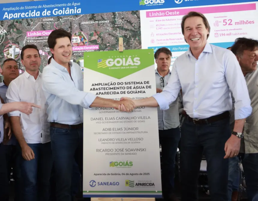 Entregue obras do Linhão Oeste em Aparecida de Goiânia – Portal Goiás Entregue obras do Linhão Oeste em Aparecida de Goiânia – Portal Goiás