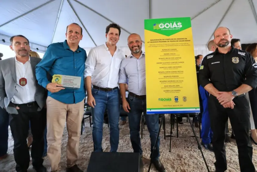 Inaugurada primeira etapa do complexo de delegacias de Caldas Novas – Portal Goiás Inaugurada primeira etapa do complexo de delegacias de Caldas Novas – Portal Goiás
