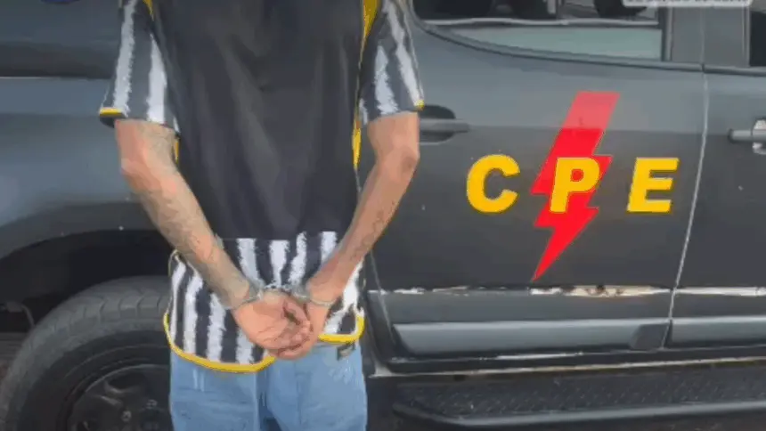 CPE prende homem por receptação e tráfico de drogas em Goianésia CPE prende homem por receptação e tráfico de drogas em Goianésia