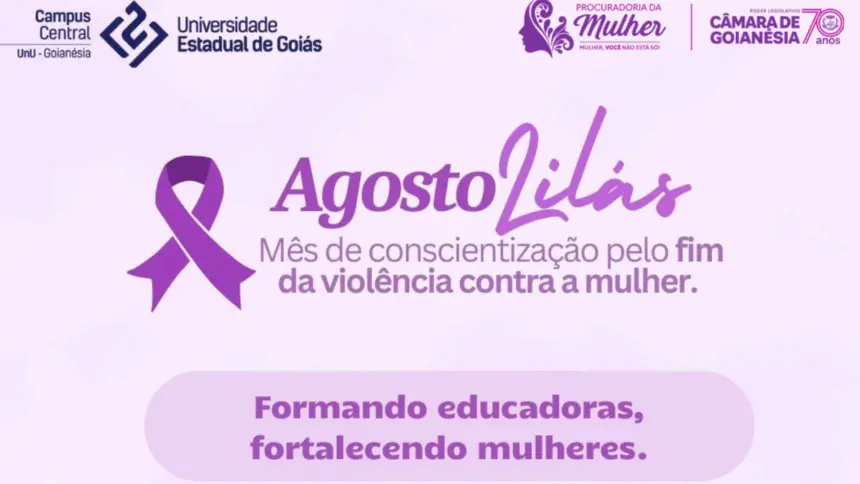 Procuradoria da Mulher, Câmara Municipal e UEG realizam oficinas de conscientização para combater violência contra mulher Procuradoria da Mulher, Câmara Municipal e UEG realizam oficinas de conscientização para combater violência contra mulher
