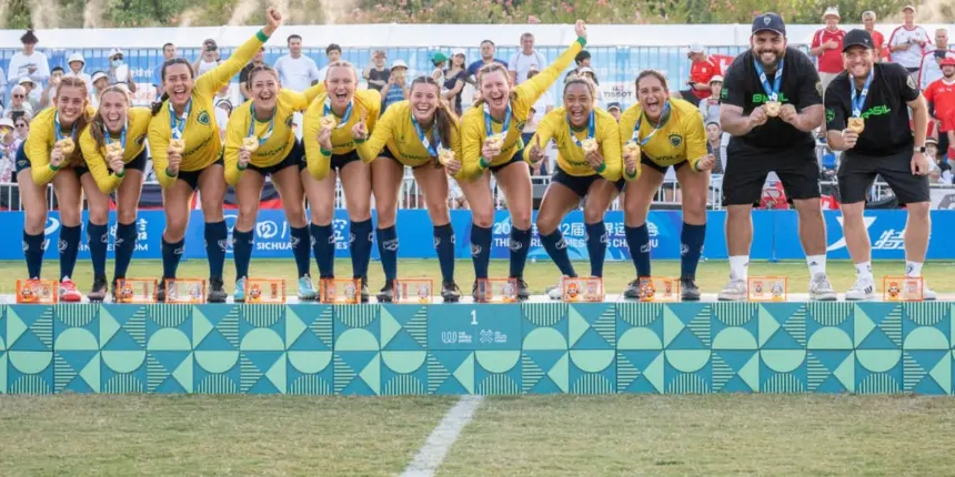 Brasil é campeão masculino e feminino de punhobol nos Jogos Mundiais Brasil é campeão masculino e feminino de punhobol nos Jogos Mundiais