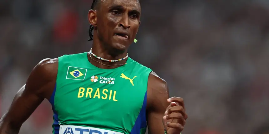 Alison dos Santos se classifica para final no Mundial de Atletismo Alison dos Santos se classifica para final no Mundial de Atletismo