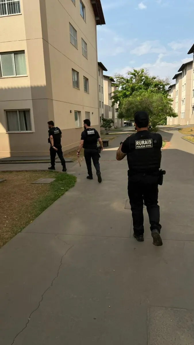 PCGO cumpre mandado de busca e apreensão em apoio à operação “Santo Grão” da PCMT – Policia Civil do Estado de Goiás