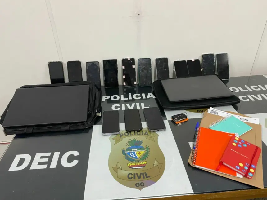 PCGO desarticula associação criminosa de São Paulo e impede golpe de R$ 41 milhões contra banco de Goiânia – Policia Civil do Estado de Goiás PCGO desarticula associação criminosa de São Paulo e impede golpe de R$ 41 milhões contra banco de Goiânia – Policia Civil do Estado de Goiás