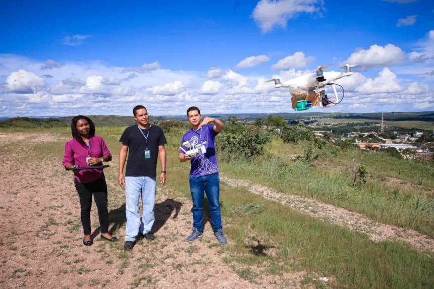 Escola do Futuro de Santo Antônio do Descoberto cria drone para auxiliar no reflorestamento do Cerrado – Portal Goiás