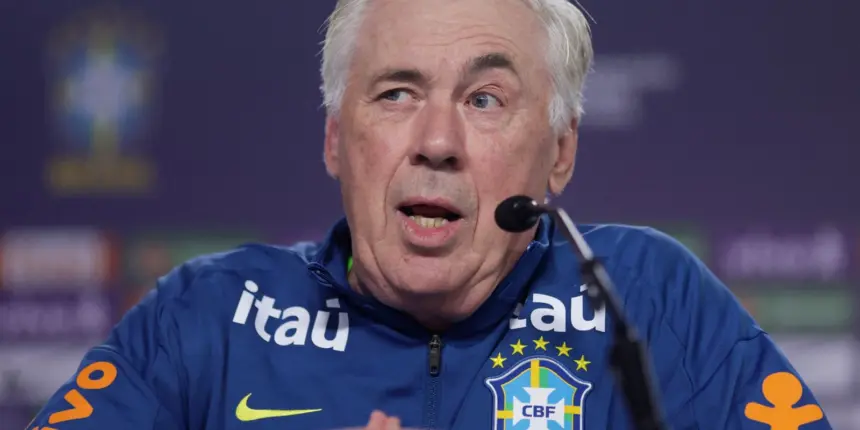 Ancelotti manterá Brasil com quatro atacantes em duelo contra o Chile Ancelotti manterá Brasil com quatro atacantes em duelo contra o Chile