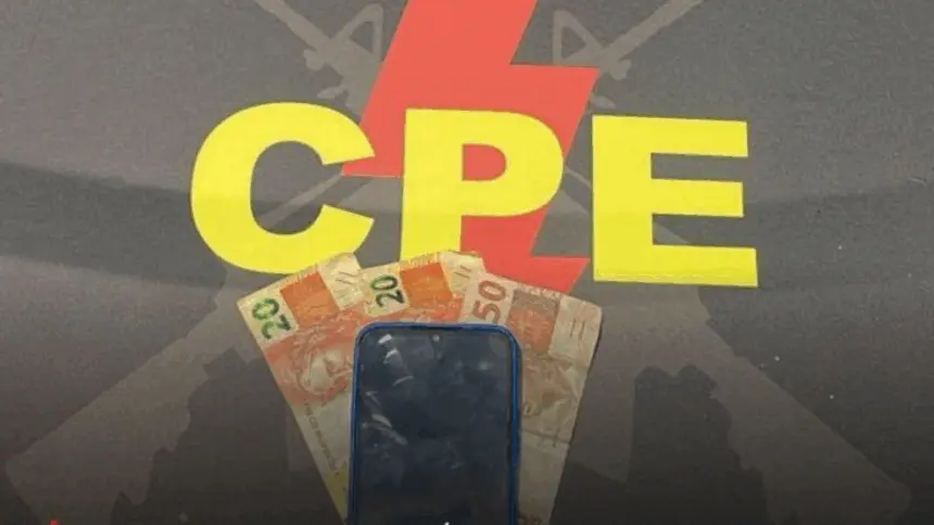 Aparelho celular furtado é recuperado pela CPE Goianésia Aparelho celular furtado é recuperado pela CPE Goianésia