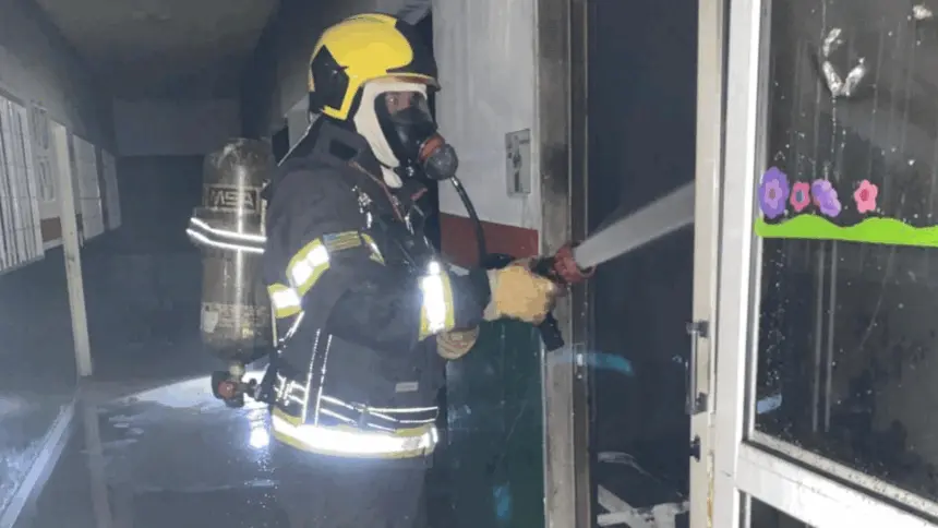 Incêndio atinge escola Luiz de Oliveira no oeste de Goianésia e bombeiros são acionados