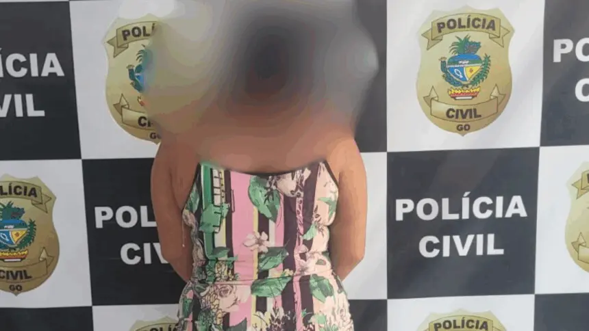 PC de Goianésia cumpre mandado de prisão contra mulher investigada por tráfico e corrupção de menores