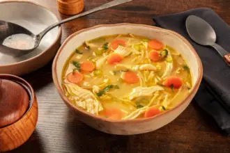 5 receitas de sopas, caldos e cremes com frango para o almoço