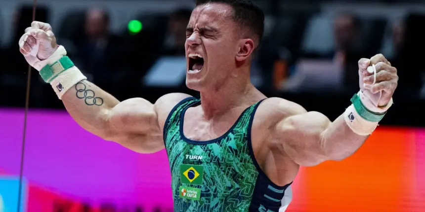 Ginástica Artística: Brasil avança a três finais masculinas no Mundial Ginástica Artística: Brasil avança a três finais masculinas no Mundial