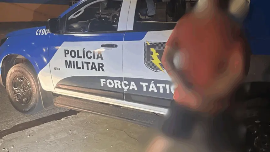 Força Tática de Goianésia recaptura foragido da Justiça condenado a 9 anos de prisão Força Tática de Goianésia recaptura foragido da Justiça condenado a 9 anos de prisão