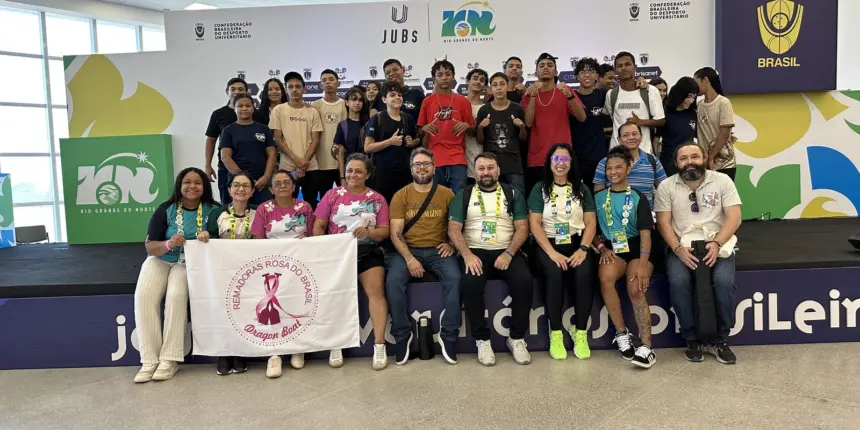Jogos Universitários Brasileiros abrem espaço para o Outubro Rosa Jogos Universitários Brasileiros abrem espaço para o Outubro Rosa