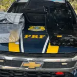 PRF apreende cerca de 6 kg de cocaína em ônibus interestadual