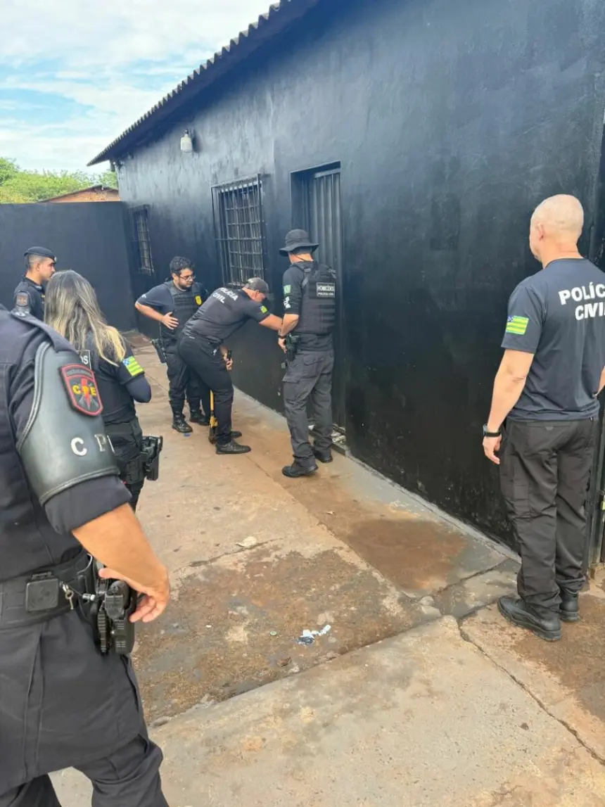 Polícia Civil cumpre mandados e apreende drogas em ação integrada em Jataí – Policia Civil do Estado de Goiás