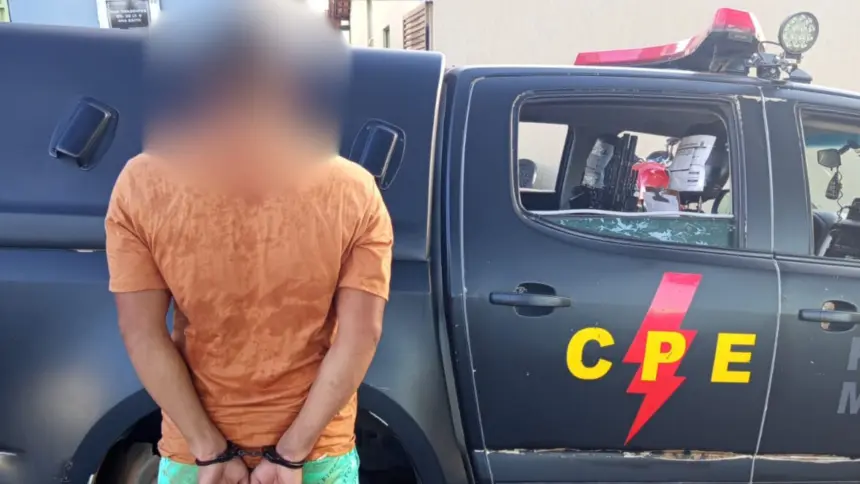 Foragido por roubo é recapturado pela CPE Goianésia Foragido por roubo é recapturado pela CPE Goianésia