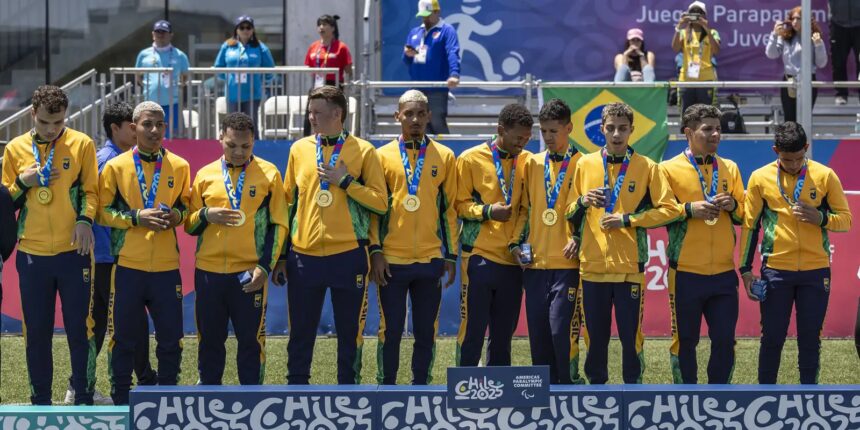 Brasil encerra Parapan de Jovens na liderança do quadro de medalhas Brasil encerra Parapan de Jovens na liderança do quadro de medalhas