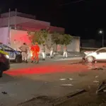 Homem foge nu de abordagem policial e causa acidente violento no sul Goianésia