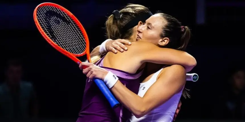 Stefani garante Brasil pela 1ª vez em decisão feminina do WTA Finals Stefani garante Brasil pela 1ª vez em decisão feminina do WTA Finals