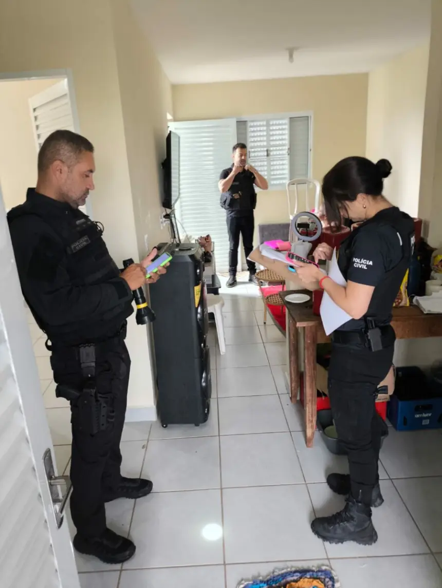 Operação Iron Hand cumpre mandados de busca e apreensão em Santa Rita do Araguaia – Policia Civil do Estado de Goiás