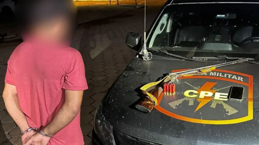 Foragido da Justiça é recapturado em ação conjunta da CPE Goianésia e Forças Policiais