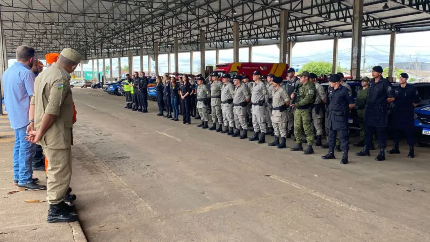Forças de Segurança iniciam Operação Natal Seguro em Goianésia Forças de Segurança iniciam Operação Natal Seguro em Goianésia