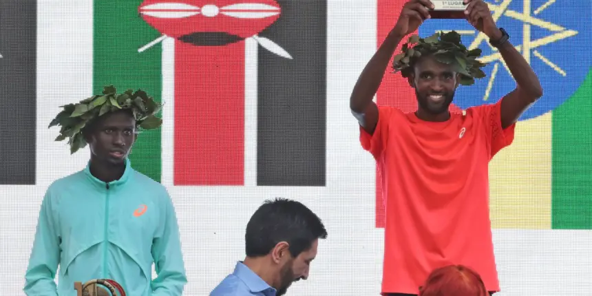 Com ultrapassagem nos minutos finais, etíope vence a São Silvestre Com ultrapassagem nos minutos finais, etíope vence a São Silvestre