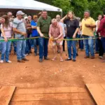 Prefeitura de Goianésia entrega nova ponte na região do Guará, que dá acesso à Natinópolis