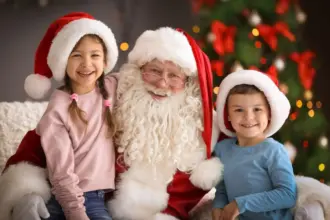 Visita ao Papai Noel: como torná-la agradável para crianças neurodivergentes