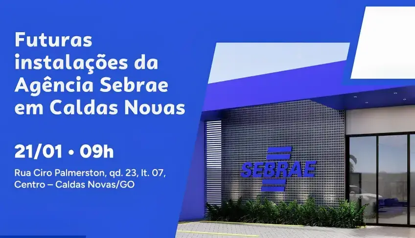 Sebrae Goiás lança pedra fundamental de nova sede em Caldas Novas e reforça compromisso com o desenvolvimento regional | ASN Goiás