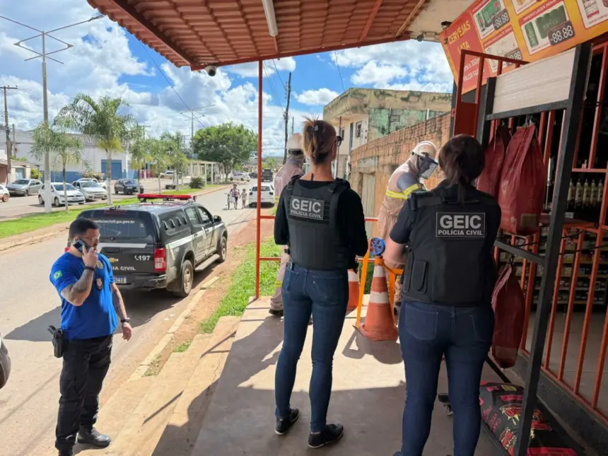 Operação integrada prende dono de imóvel residencial e comercial, em Luziânia, por furto de energia – Policia Civil do Estado de Goiás Operação integrada prende dono de imóvel residencial e comercial, em Luziânia, por furto de energia – Policia Civil do Estado de Goiás