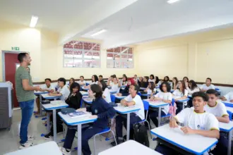 Inauguração do Colégio Estadual José Bonifácio da Silva, em Aparecida de Goiânia, abre ano letivo de 2026
