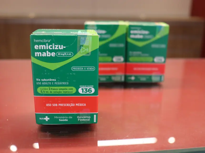 Rede Hemo passa a disponibilizar medicamento inovador de alto custo para hemofilia infantil Rede Hemo passa a disponibilizar medicamento inovador de alto custo para hemofilia infantil
