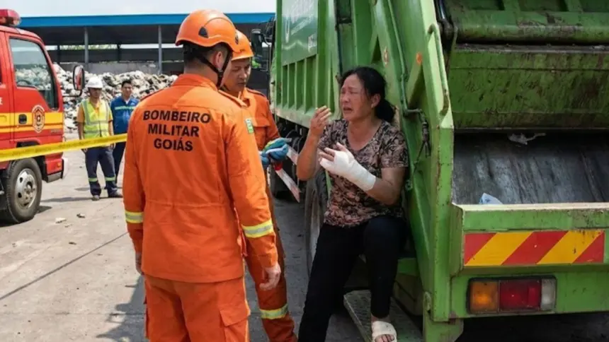 Bombeiros de Goianésia são acionados após mulher ter parte de dedos amputados durante acidente de trabalho Bombeiros de Goianésia são acionados após mulher ter parte de dedos amputados durante acidente de trabalho
