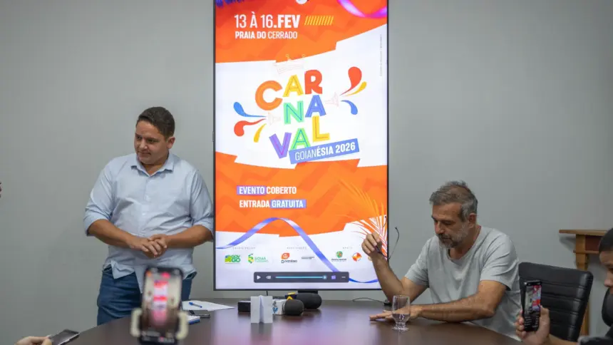 Carnaval de Goianésia integra o “Folia Goiás 2026” e promete movimentar turismo e economia local Carnaval de Goianésia integra o “Folia Goiás 2026” e promete movimentar turismo e economia local