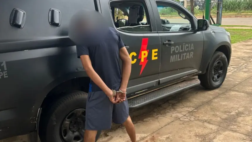 CPE recaptura foragido da Justiça por roubo em Goianésia CPE recaptura foragido da Justiça por roubo em Goianésia