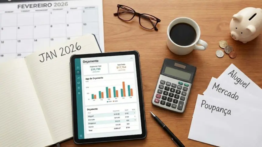 “Dicas práticas de orçamento para manter o controle financeiro em 2026”