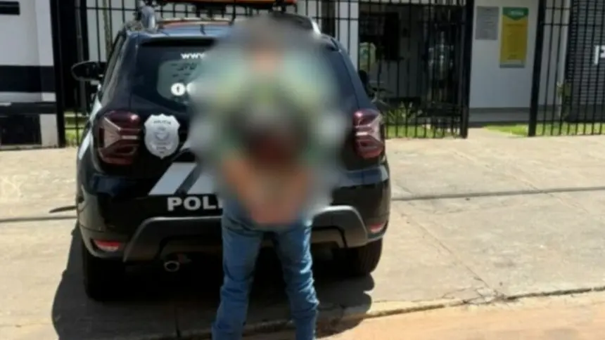 Polícia prende homem em flagrante por ser suspeito de estuprar enteada Polícia prende homem em flagrante por ser suspeito de estuprar enteada