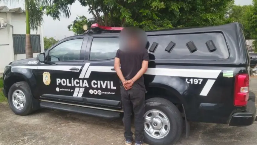 PC de Barro Alto prende em Goianésia suspeito de tentar matar amigo arremessando-o de ponte PC de Barro Alto prende em Goianésia suspeito de tentar matar amigo arremessando-o de ponte