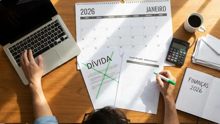 Renegociação de dívidas: como reorganizar as finanças e sair do vermelho em 2026 Renegociação de dívidas: como reorganizar as finanças e sair do vermelho em 2026