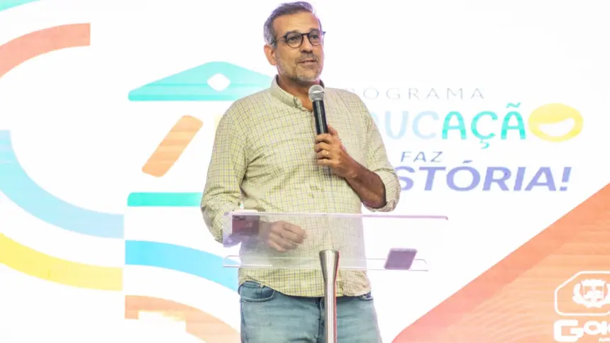 Prefeito Renato anuncia entrega de uniformes para mais de 7 mil alunos da rede municipal de Goianésia Prefeito Renato anuncia entrega de uniformes para mais de 7 mil alunos da rede municipal de Goianésia