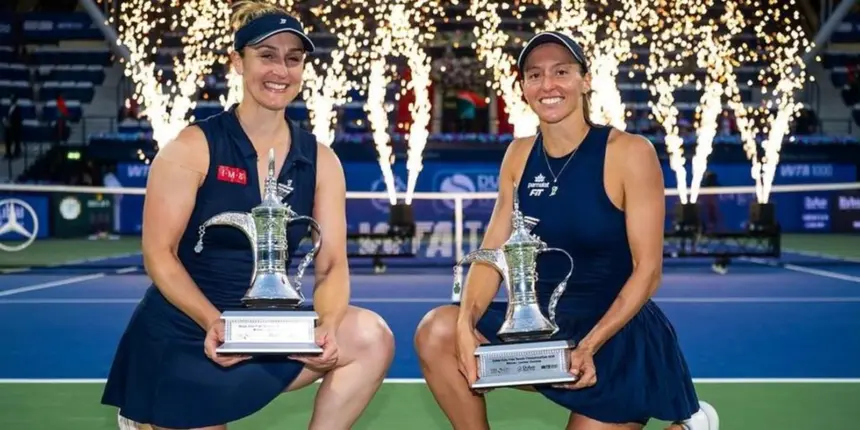 Luisa Stefani e Gabriela Dabrowski conquistam WTA 1000 de Dubai Luisa Stefani e Gabriela Dabrowski conquistam WTA 1000 de Dubai