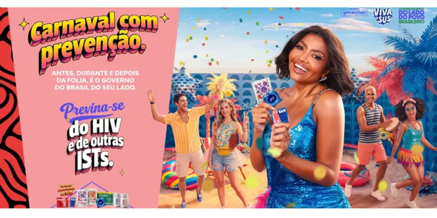 Carnaval: governo reforça uso de camisinha para prevenção de doenças Carnaval: governo reforça uso de camisinha para prevenção de doenças