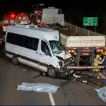 Cinco morrem e 11 ficam feridos em grave acidente na BR-020